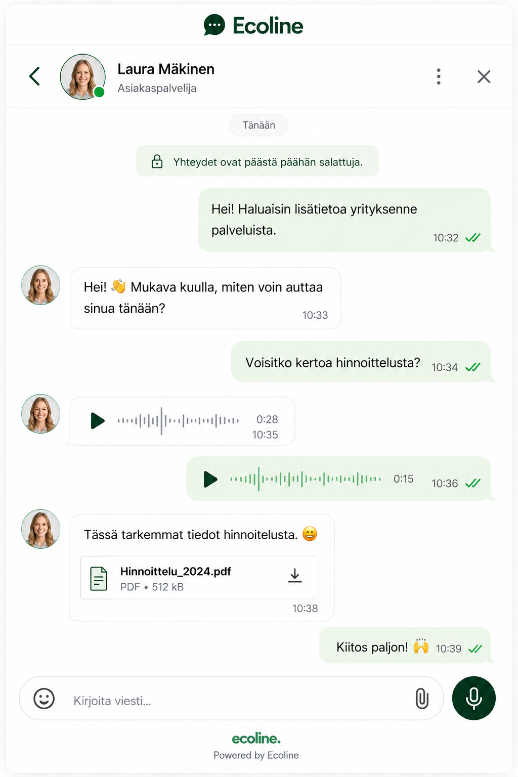 Conversation and files